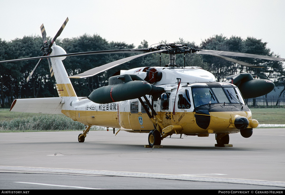 Aircraft Photo of 18-4551 | Sikorsky UH-60J (S-70A-12) | Japan - Air Force | AirHistory.net #66765