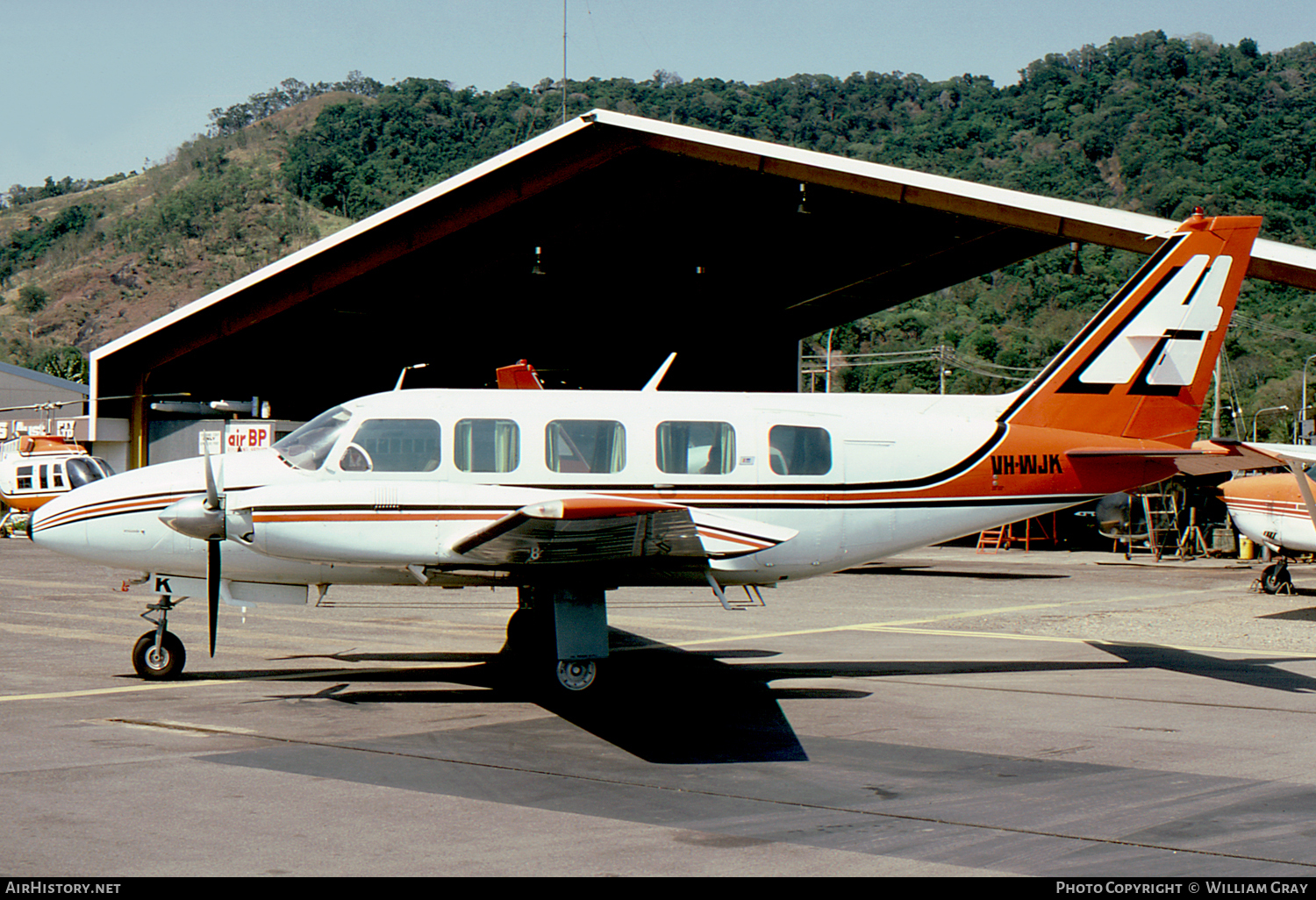 Aircraft Photo of VH-WJK | Piper PA-31-350 Navajo Chieftain | Helitrans | AirHistory.net #66798