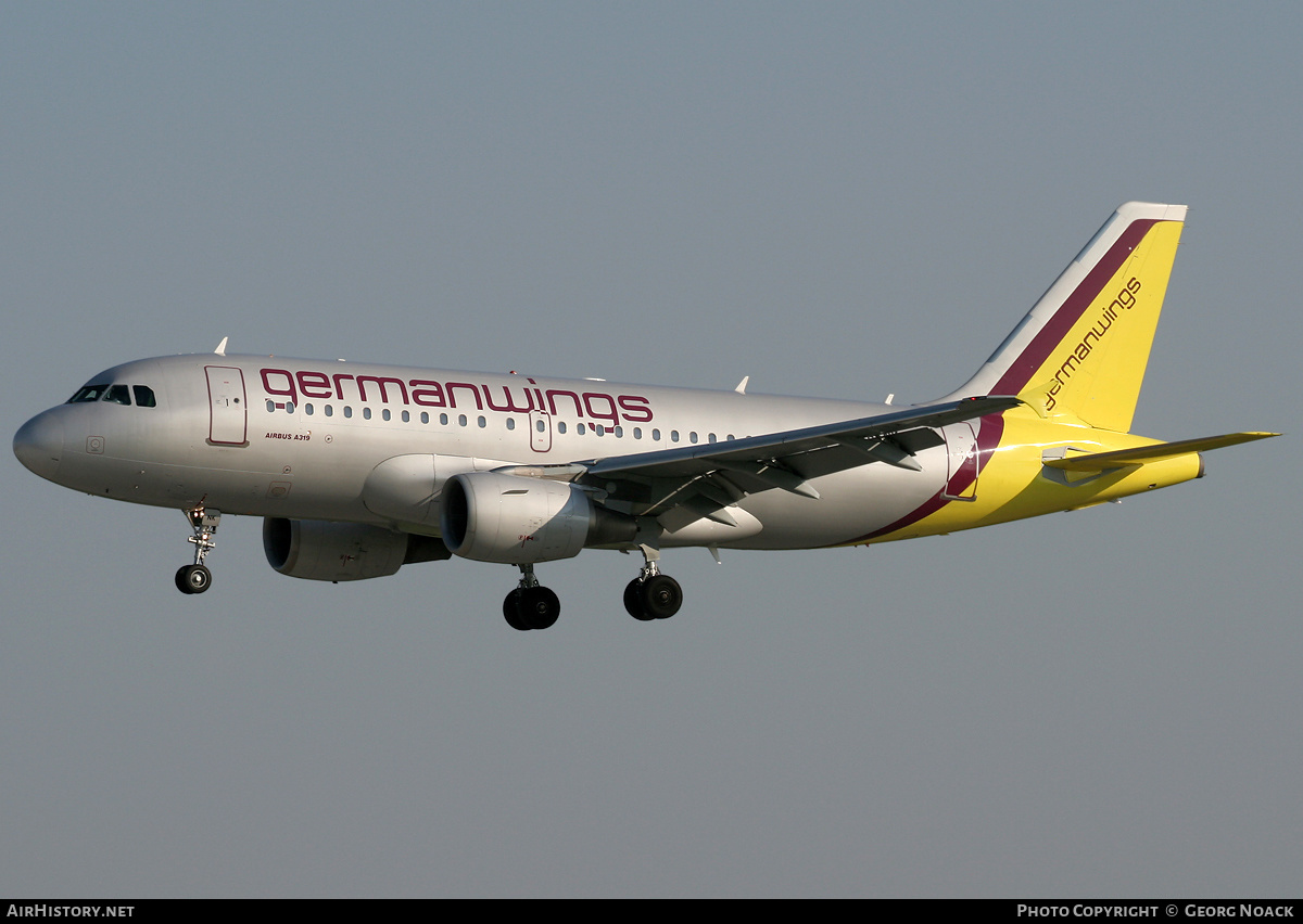 Aircraft Photo of D-AKNK | Airbus A319-112 | Germanwings | AirHistory.net #66811