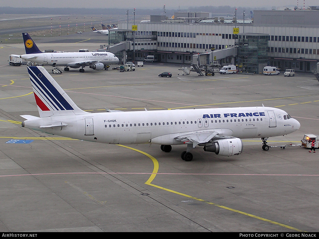 Aircraft Photo of F-GHQK | Airbus A320-211 | Air France | AirHistory.net #66818