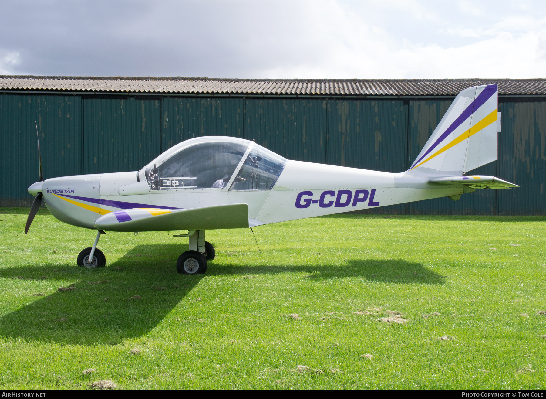 Aircraft Photo of G-CDPL | Cosmik EV-97 TeamEurostar UK | AirHistory.net #66834