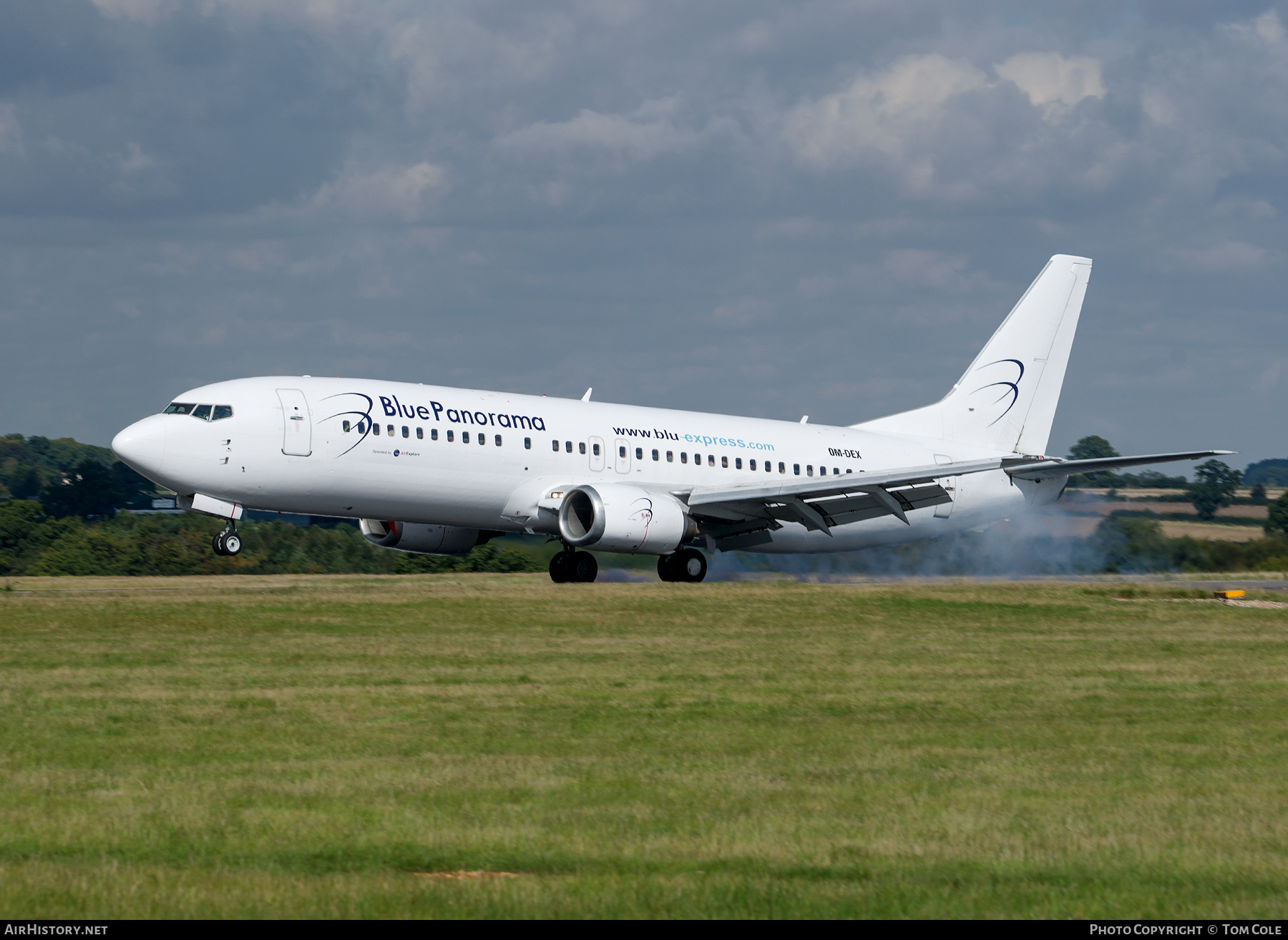 Aircraft Photo of OM-DEX | Boeing 737-46J | Blue Panorama Airlines | AirHistory.net #66846