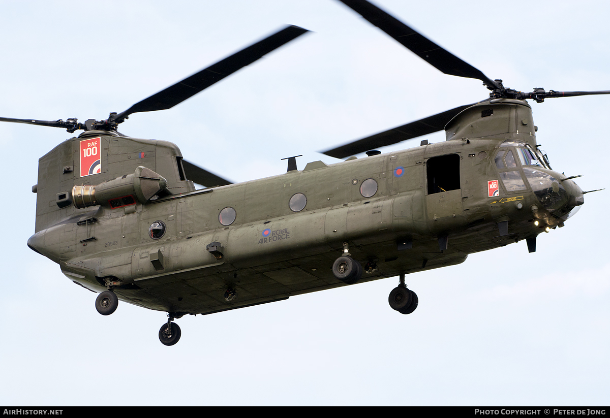 Aircraft Photo of ZD983 | Boeing Chinook HC6A (352) | UK - Air Force | AirHistory.net #66848