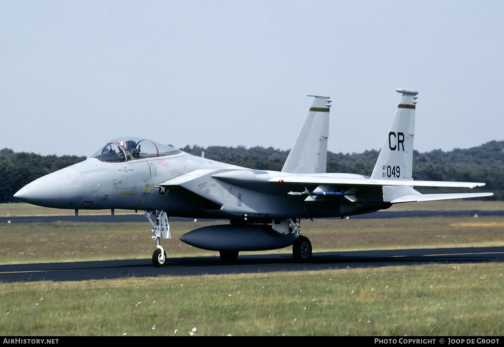 Aircraft Photo of 81-0049 / AF81-049 | McDonnell Douglas F-15C Eagle | USA - Air Force | AirHistory.net #66856