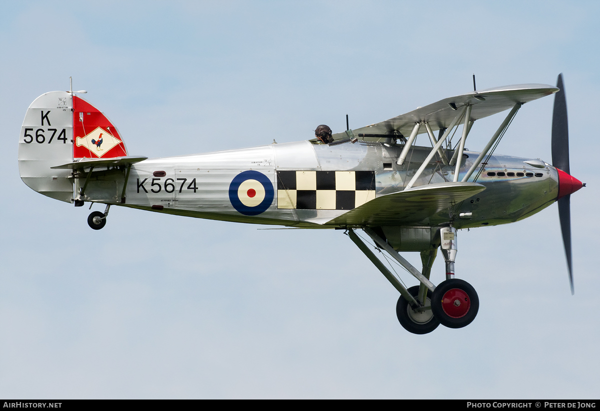 Aircraft Photo of G-CBZP / K5674 | Hawker Fury I | UK - Air Force | AirHistory.net #66871