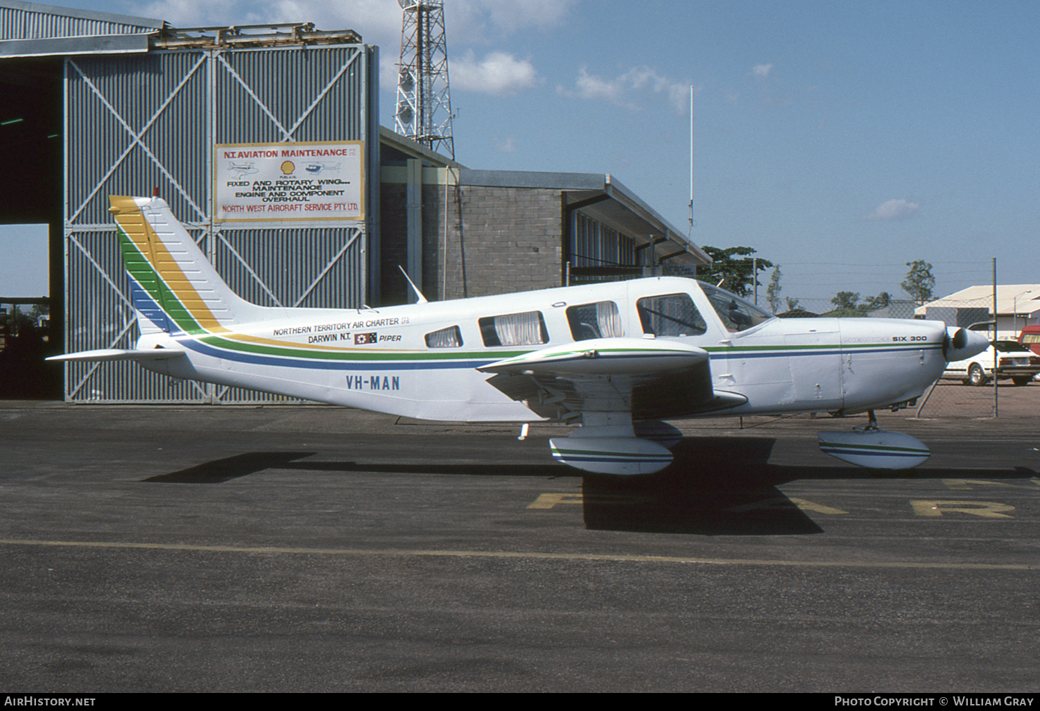Aircraft Photo of VH-MAN | Piper PA-32-300 Cherokee Six | Northern Territory Air Charter | AirHistory.net #66875