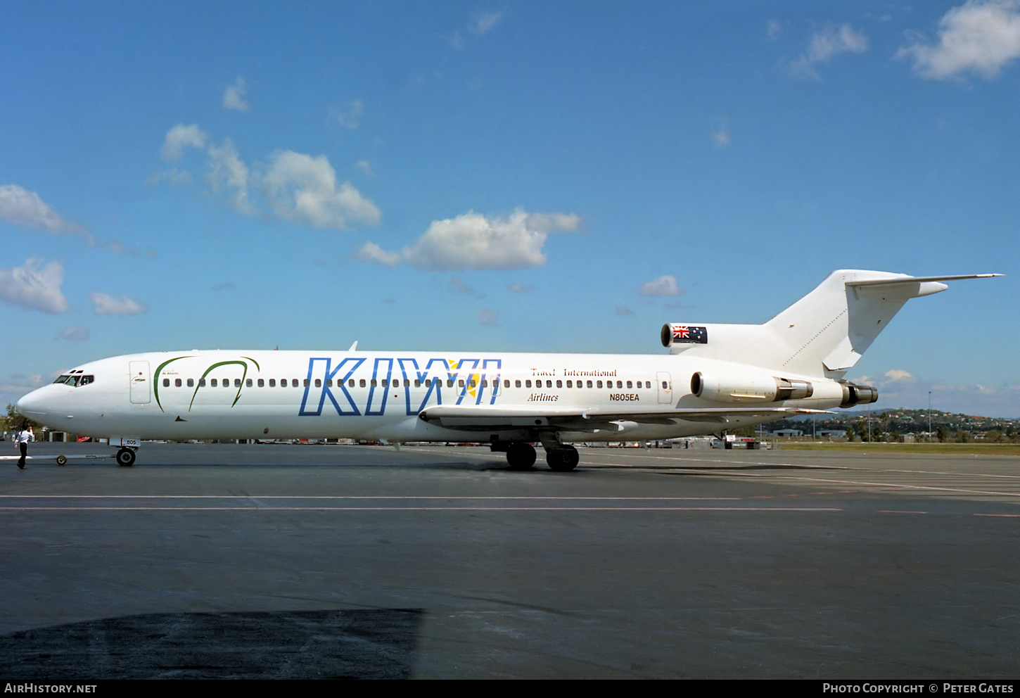 Aircraft Photo of N805EA | Boeing 727-225 | Kiwi Travel International Airlines | AirHistory.net #66891