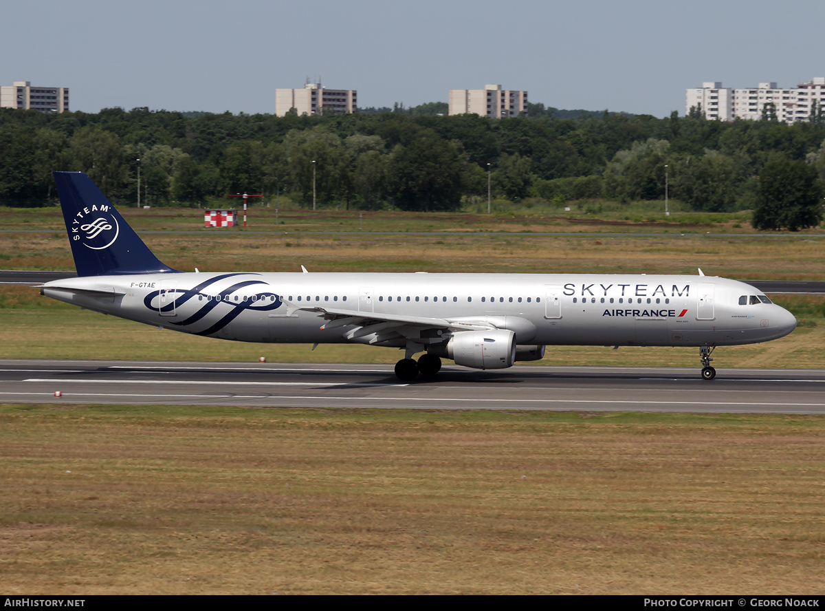 Aircraft Photo of F-GTAE | Airbus A321-211 | Air France | AirHistory.net #66892