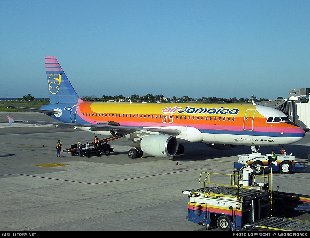 Aircraft Photo of 6Y-JAF | Airbus A320-214 | Air Jamaica | AirHistory.net #66895