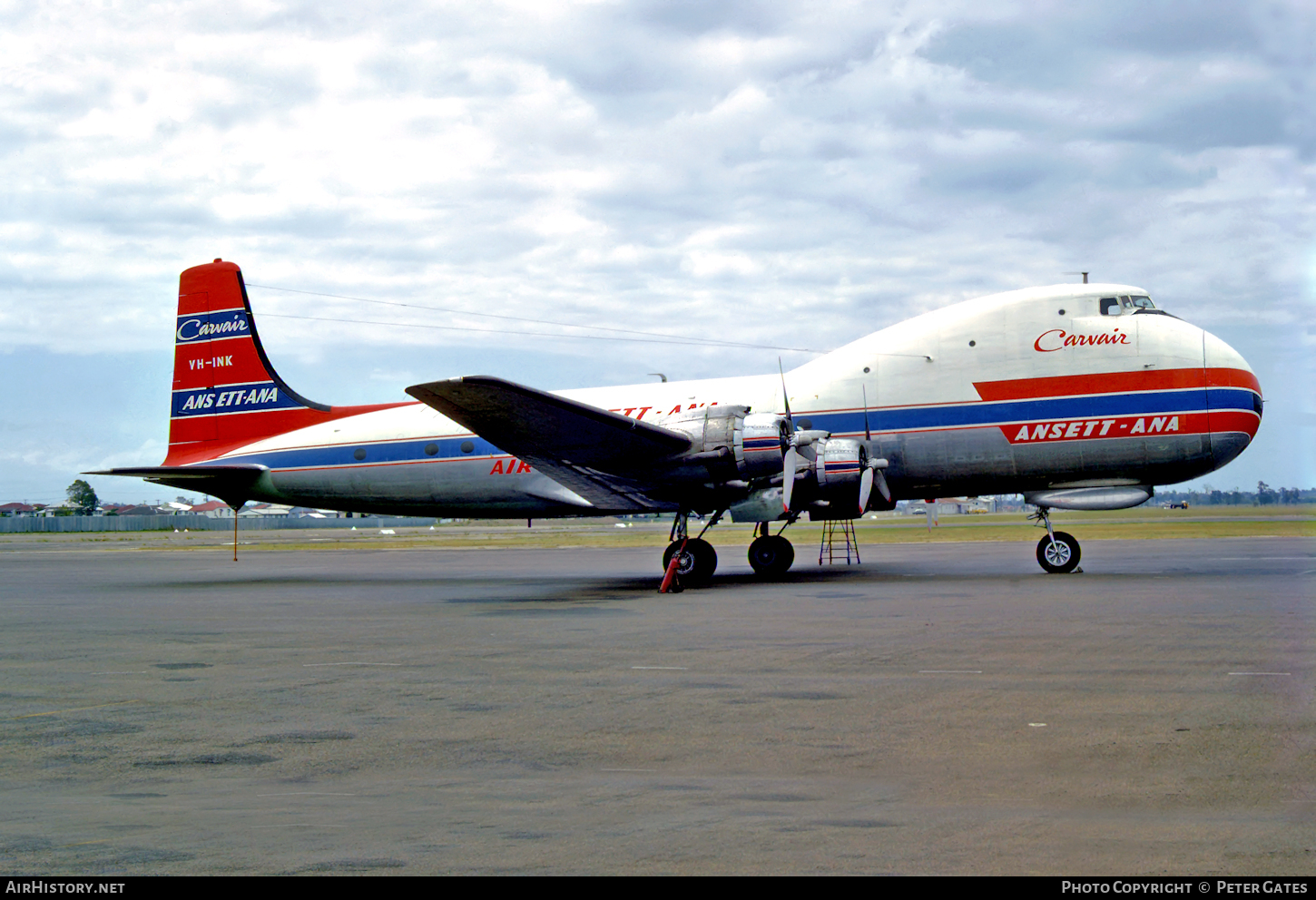 Aircraft Photo of VH-INK | Aviation Traders ATL-98 Carvair | Ansett - ANA Air Cargo | AirHistory.net #66896