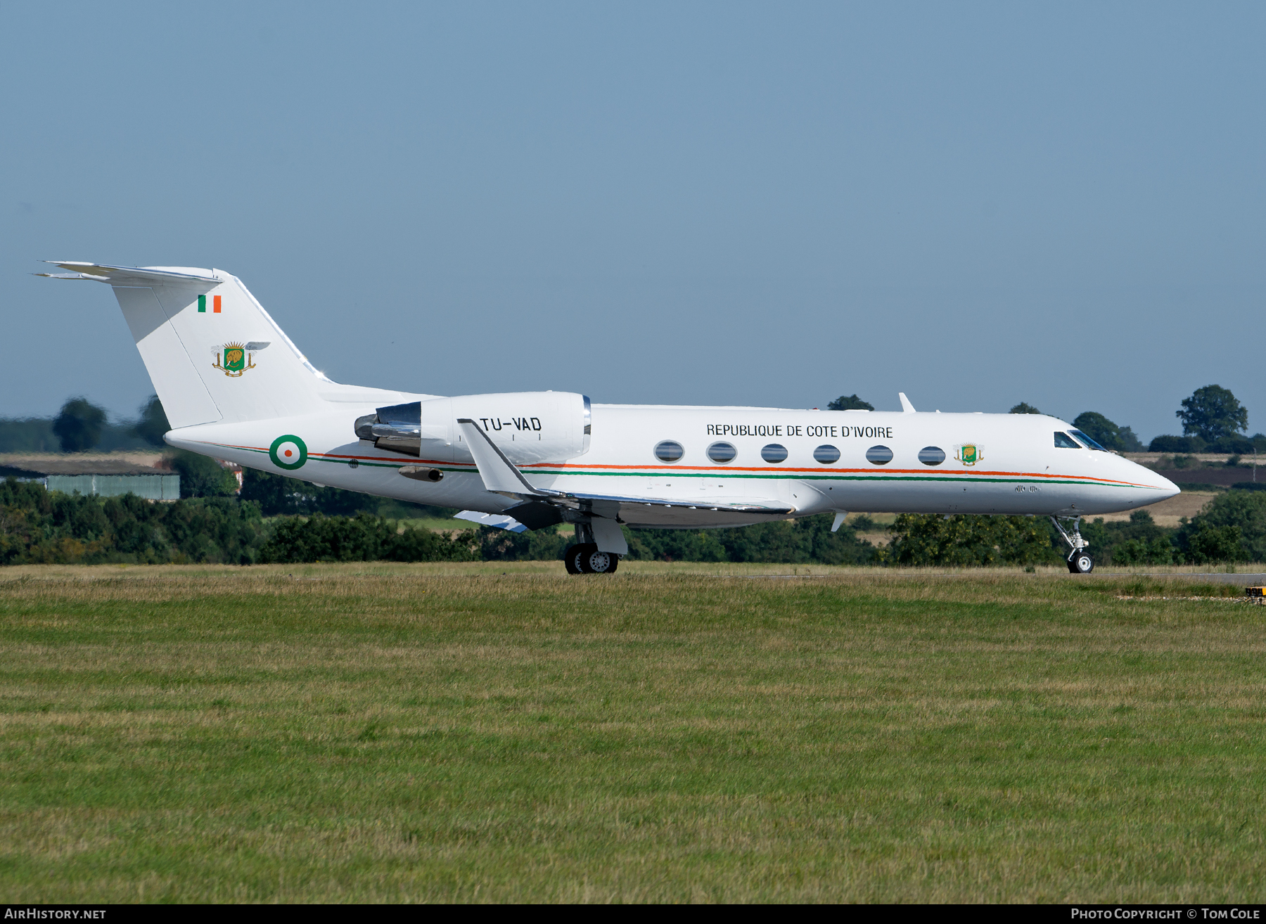 Aircraft Photo of TU-VAD | Gulfstream Aerospace G-IV-X Gulfstream G450 | Ivory Coast - Government | AirHistory.net #66921