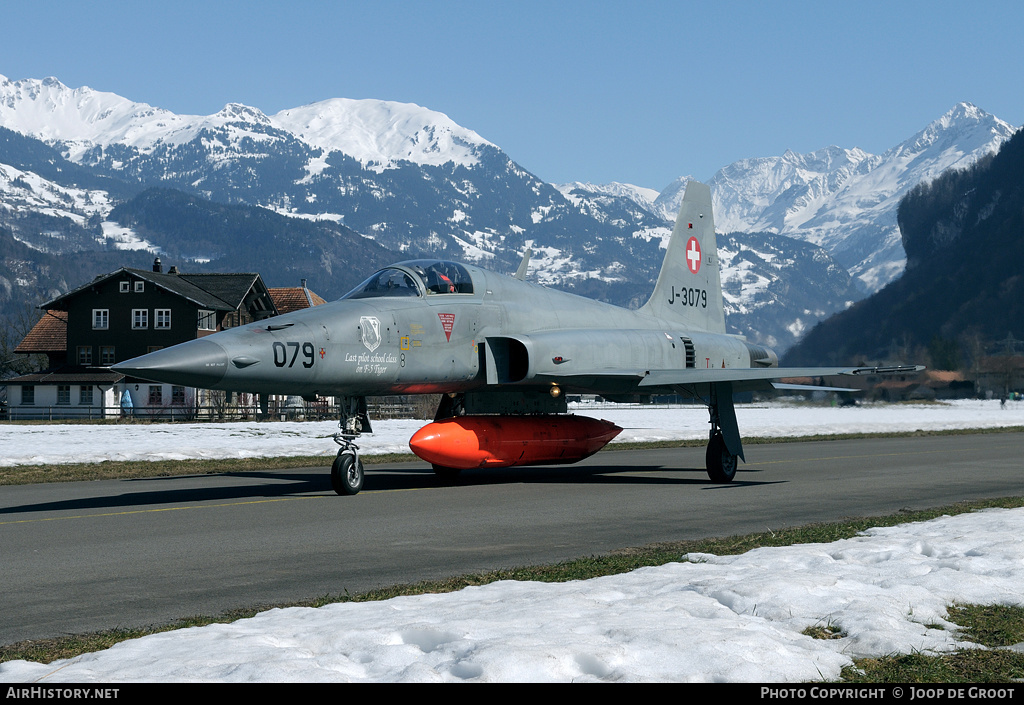 Aircraft Photo of J-3079 | Northrop F-5E Tiger II | Switzerland - Air Force | AirHistory.net #66925