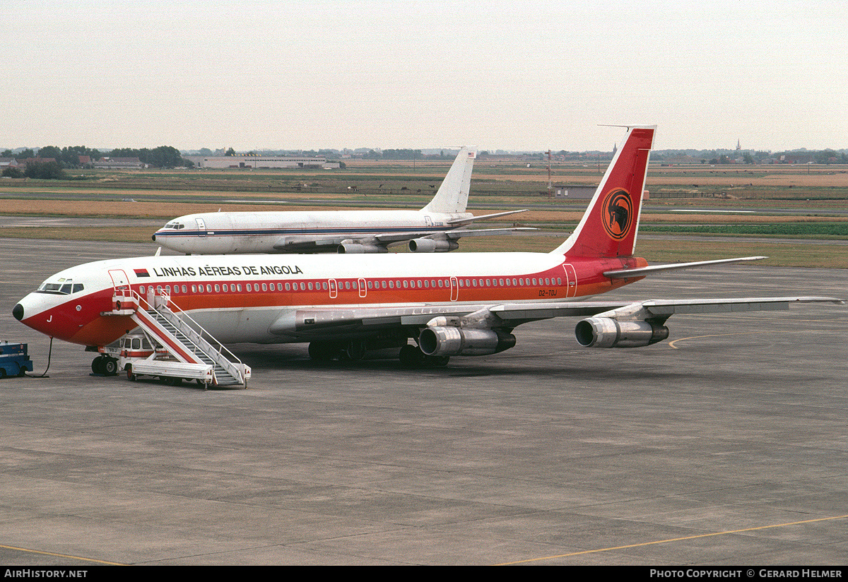 Aircraft Photo of D2-TOJ | Boeing 707-349C | TAAG Angola Airlines - Linhas Aéreas de Angola | AirHistory.net #66931