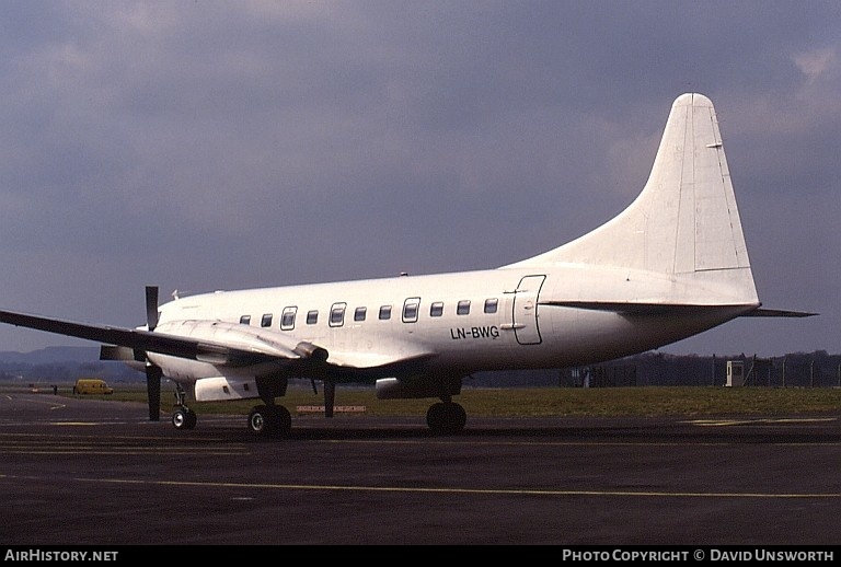 Aircraft Photo of LN-BWG | Convair 580 | AirHistory.net #66936