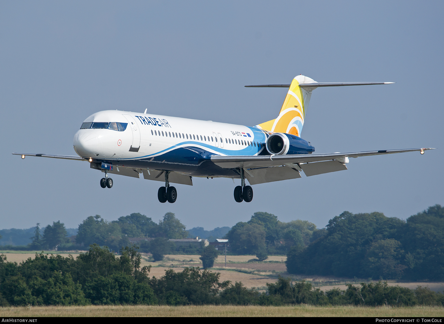 Aircraft Photo of 9A-BTD | Fokker 100 (F28-0100) | Trade Air | AirHistory.net #66945