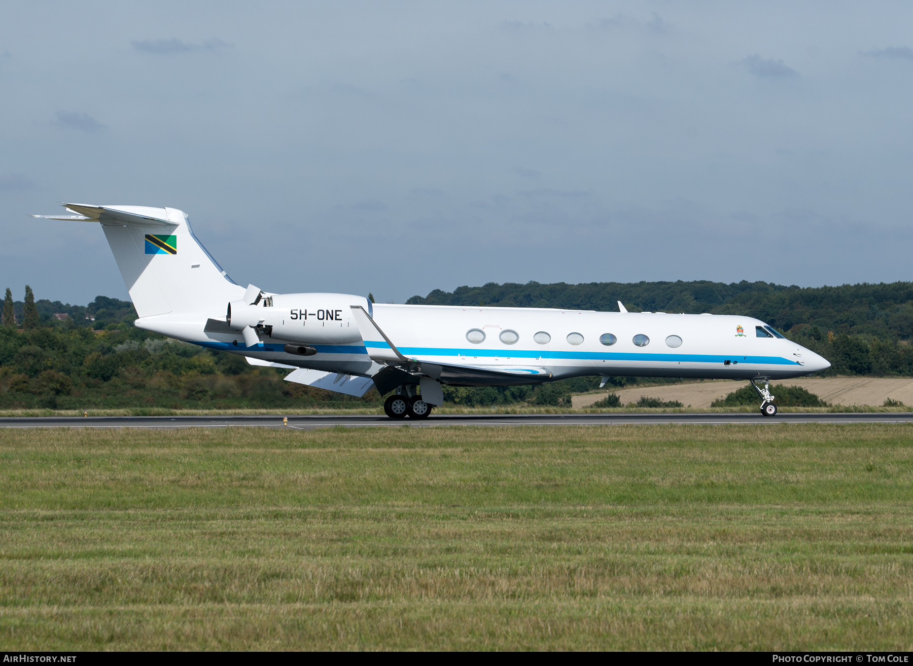 Aircraft Photo of 5H-ONE | Gulfstream Aerospace G-V-SP Gulfstream G550 | Tanzania Government | AirHistory.net #66949