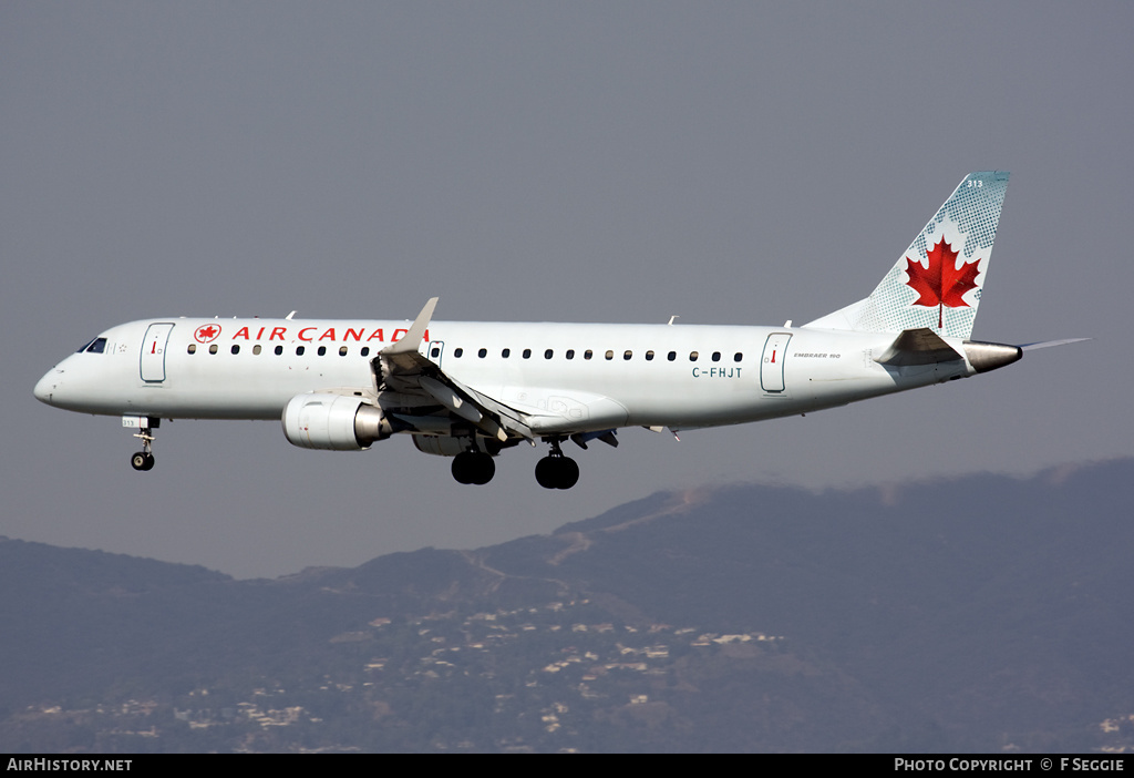 Aircraft Photo of C-FHJT | Embraer 190AR (ERJ-190-100IGW) | Air Canada | AirHistory.net #66964