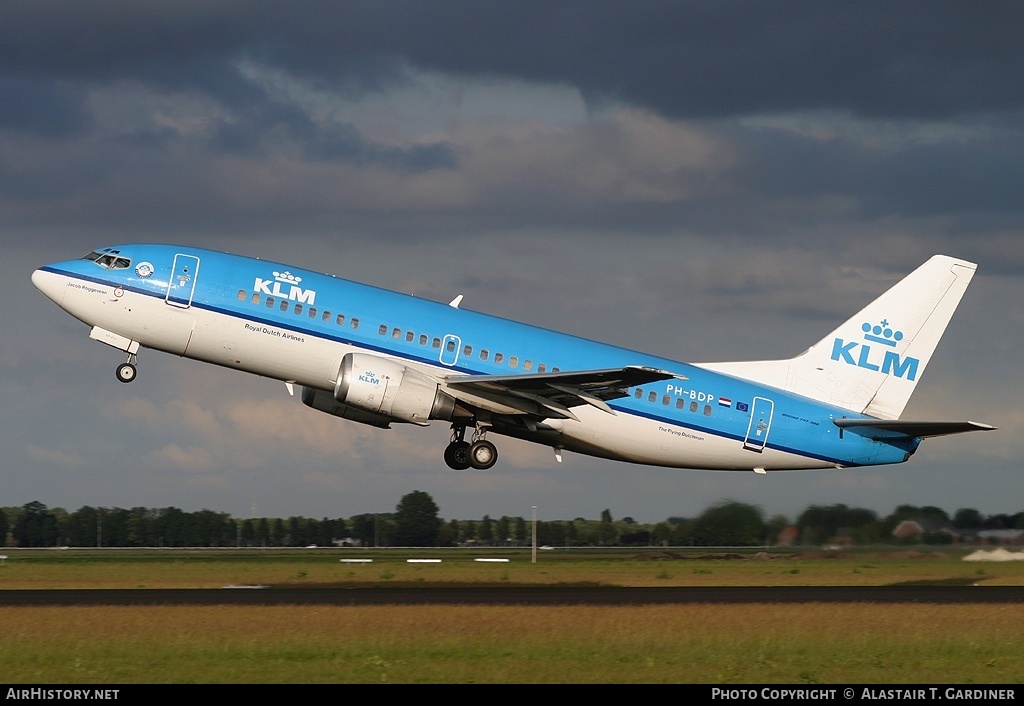 Aircraft Photo of PH-BDP | Boeing 737-306 | KLM - Royal Dutch Airlines | AirHistory.net #66967