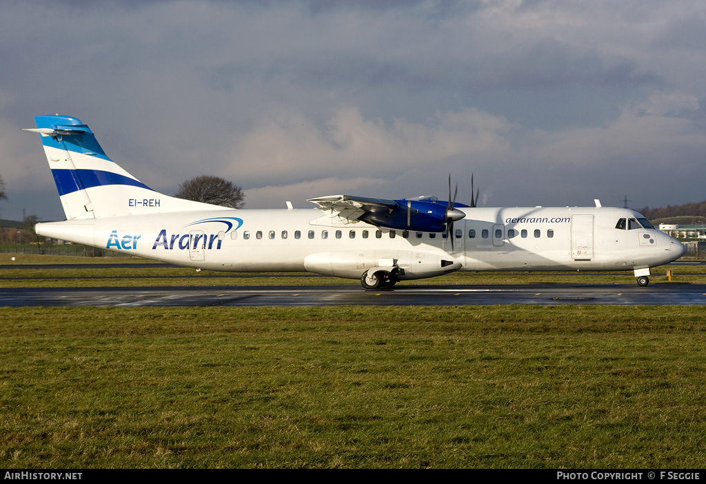 Aircraft Photo of EI-REH | ATR ATR-72-201 | Aer Arann | AirHistory.net #66994