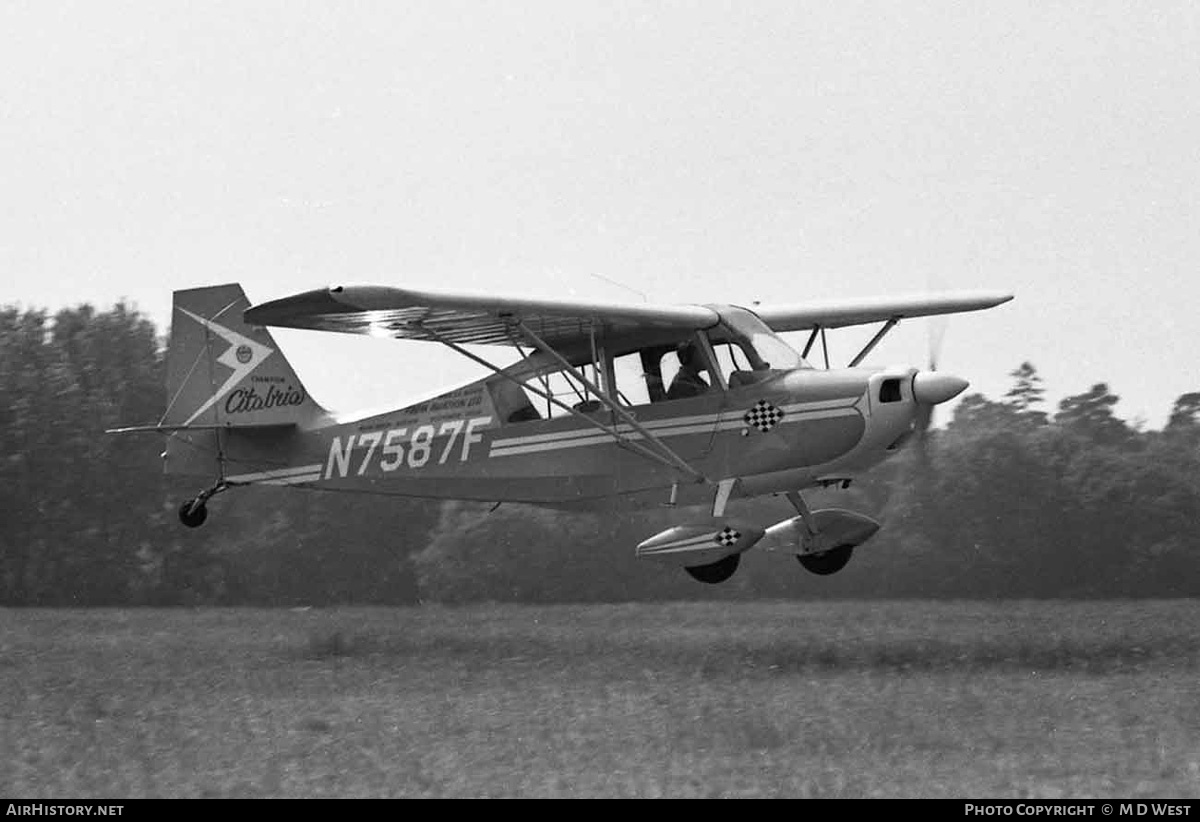 Aircraft Photo of N7587F | Champion 7KCAB Citabria | Farm Air | AirHistory.net #67007