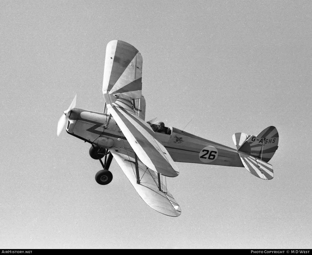 Aircraft Photo of G-ASHS | Stampe-Vertongen SV-4C | The Tiger Club | AirHistory.net #67027