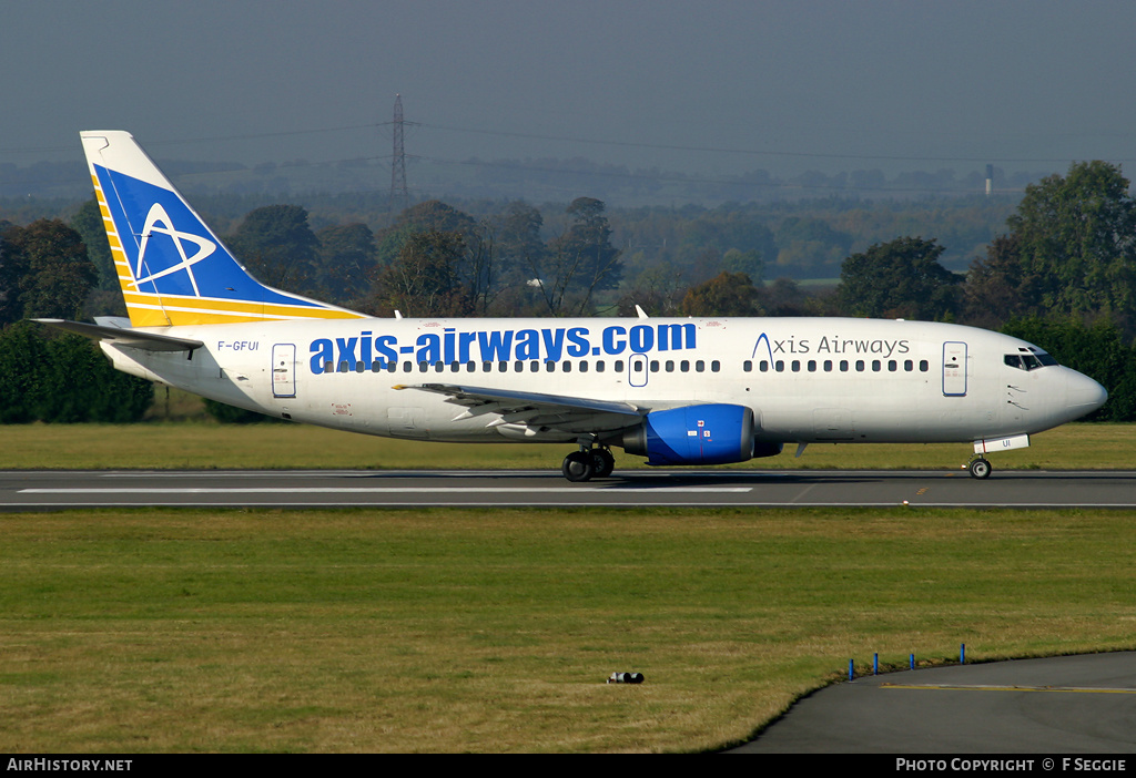 Aircraft Photo of F-GFUI | Boeing 737-3M8 | Axis Airways | AirHistory.net #67028