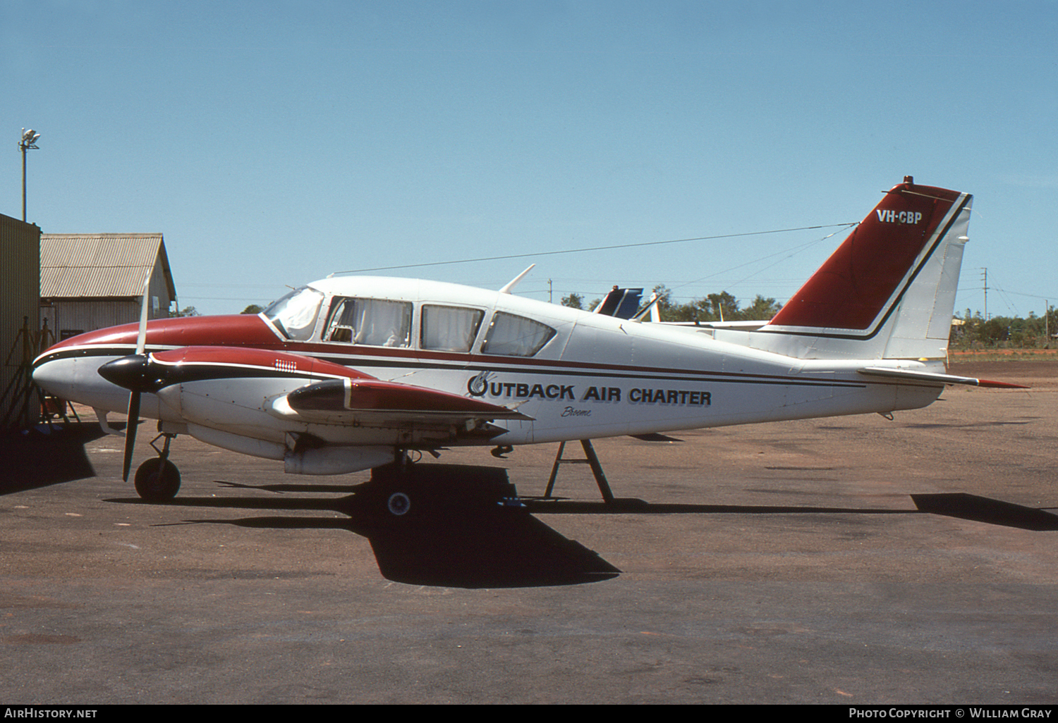 Aircraft Photo of VH-CBP | Piper PA-23-250 Aztec C | Outback Air Charter | AirHistory.net #67037