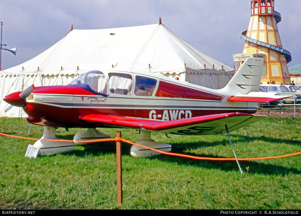 Aircraft Photo of G-AWCD | Robin DR-253 Regent | AirHistory.net #67041