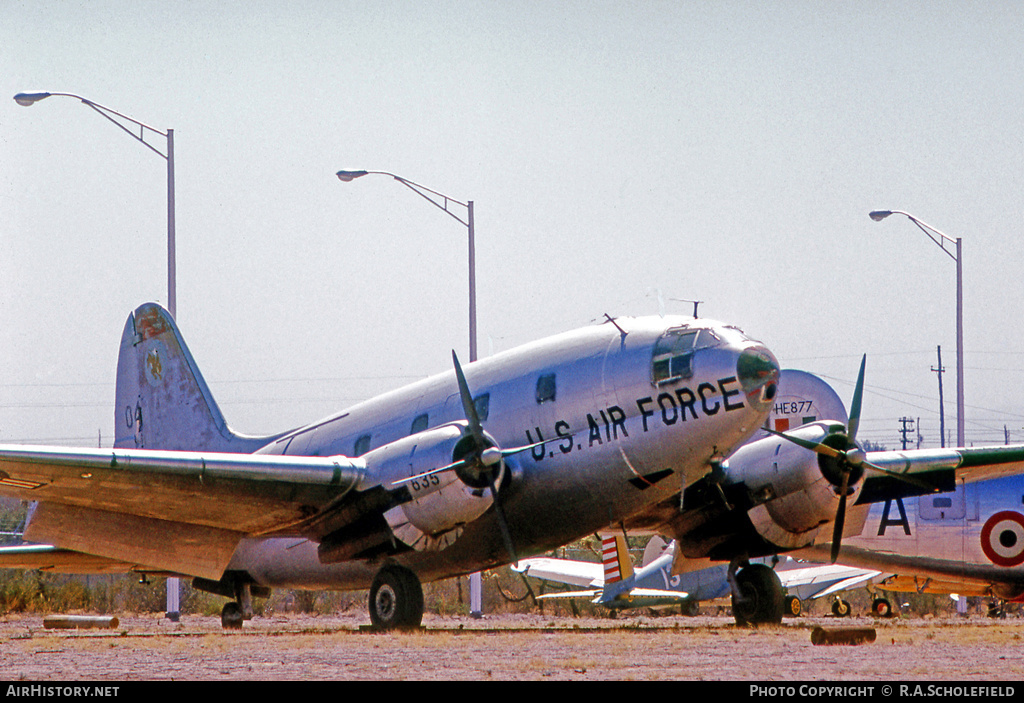 Aircraft Photo of 44-77635 / 0-477635 | Curtiss C-46D Commando | USA - Air Force | AirHistory.net #67042