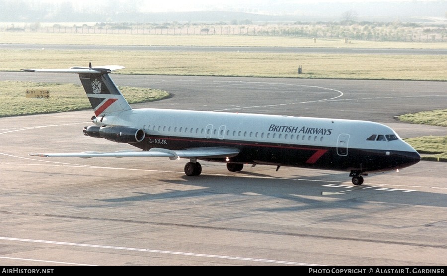 Aircraft Photo of G-AXJK | BAC 111-501EX One-Eleven | British Airways | AirHistory.net #67045