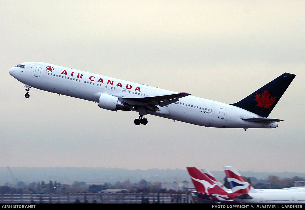Aircraft Photo of C-FMWY | Boeing 767-333/ER | Air Canada | AirHistory.net #67051