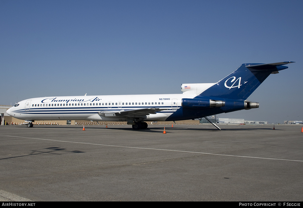 Aircraft Photo of N678MG | Boeing 727-225/Adv | Champion Air | AirHistory.net #67055