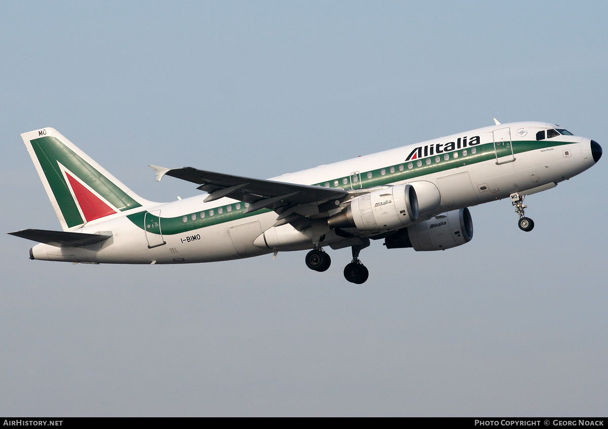 Aircraft Photo of I-BIMO | Airbus A319-112 | Alitalia | AirHistory.net #67062