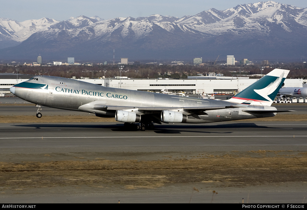 Aircraft Photo of B-HUL | Boeing 747-467F/SCD | Cathay Pacific Airways Cargo | AirHistory.net #67065