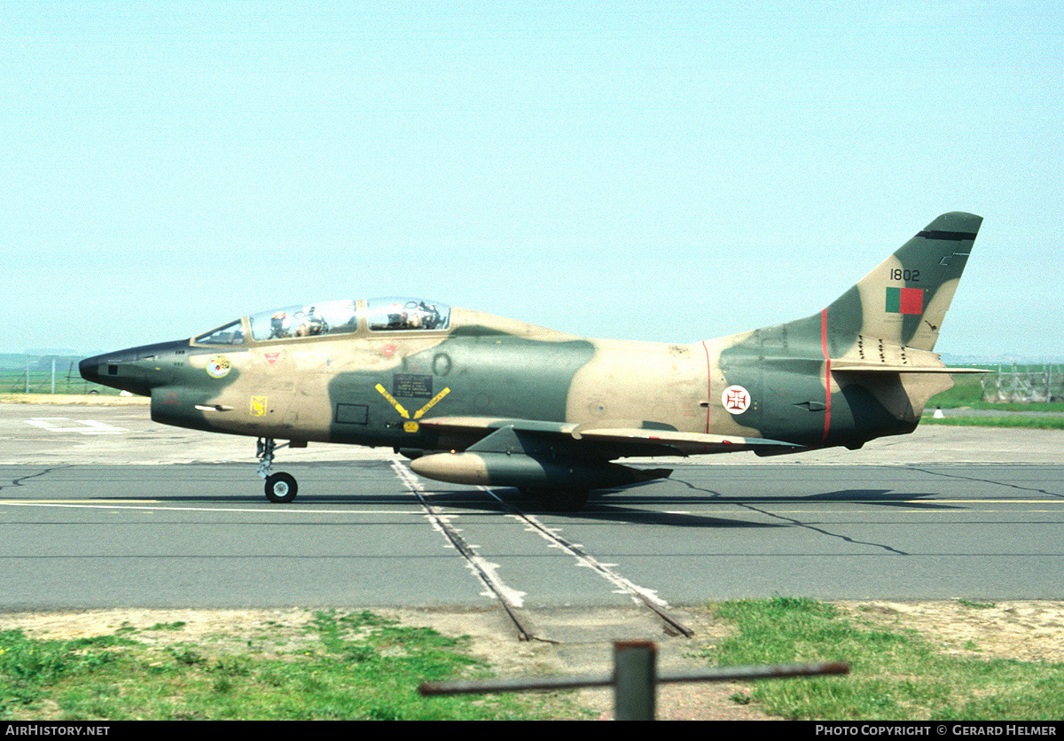 Aircraft Photo of 1802 | Fiat G-91T/3 | Portugal - Air Force | AirHistory.net #67075