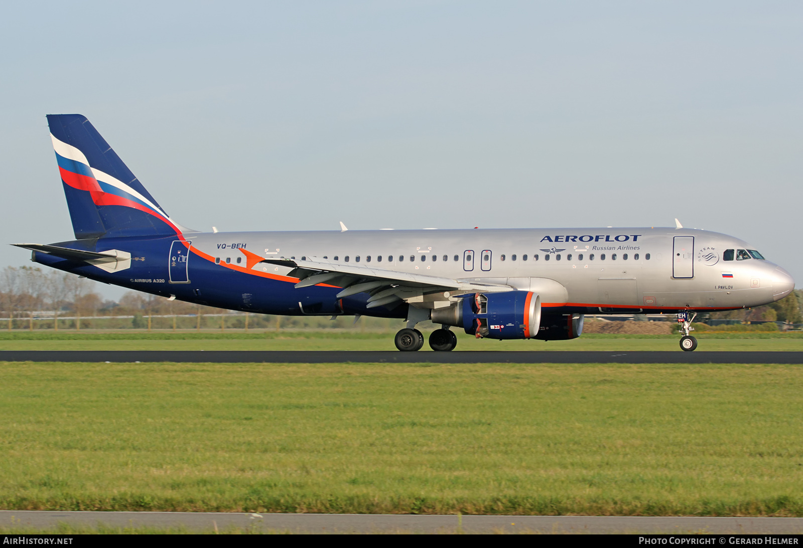 Aircraft Photo of VQ-BEH | Airbus A320-214 | Aeroflot - Russian Airlines | AirHistory.net #67092