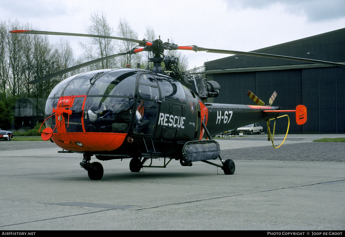 Aircraft Photo of H-67 | Sud SE-3160 Alouette III | Netherlands - Air Force | AirHistory.net #67093
