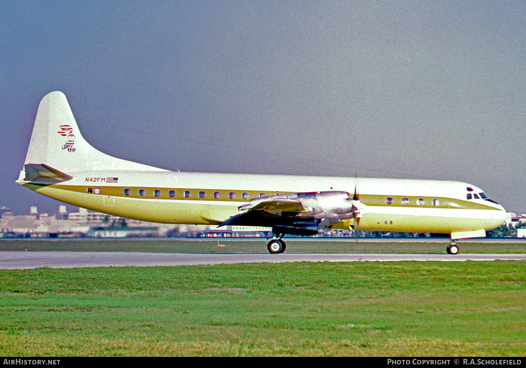 Aircraft Photo of N42FM | Lockheed L-188C Electra | AirHistory.net #67099