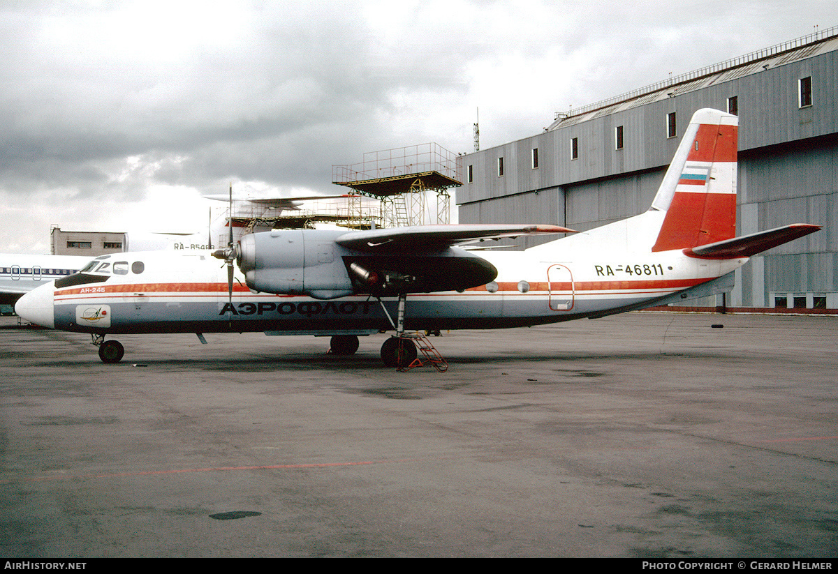 Aircraft Photo of RA-46811 | Antonov An-24B | Aeroflot | AirHistory.net #67116