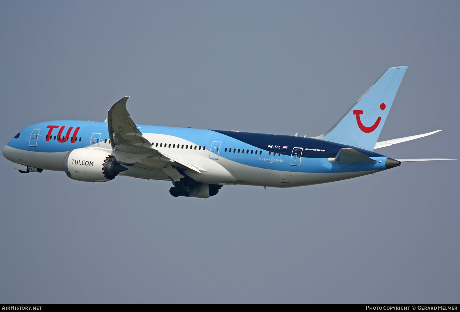 Aircraft Photo of PH-TFL | Boeing 787-8 Dreamliner | TUI | AirHistory.net #67134