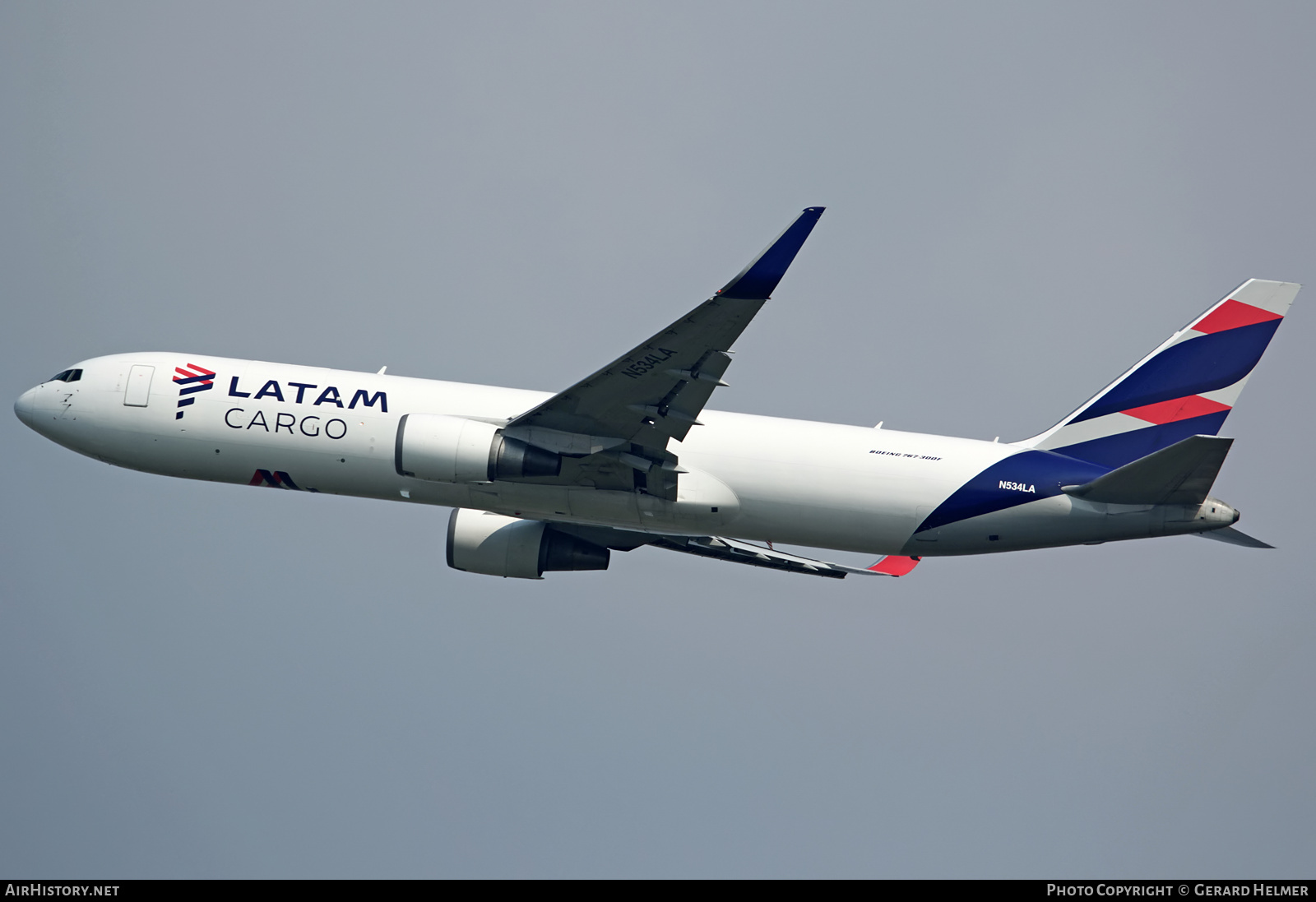 Aircraft Photo of N534LA | Boeing 767-316F/ER | LATAM Cargo | AirHistory.net #67154