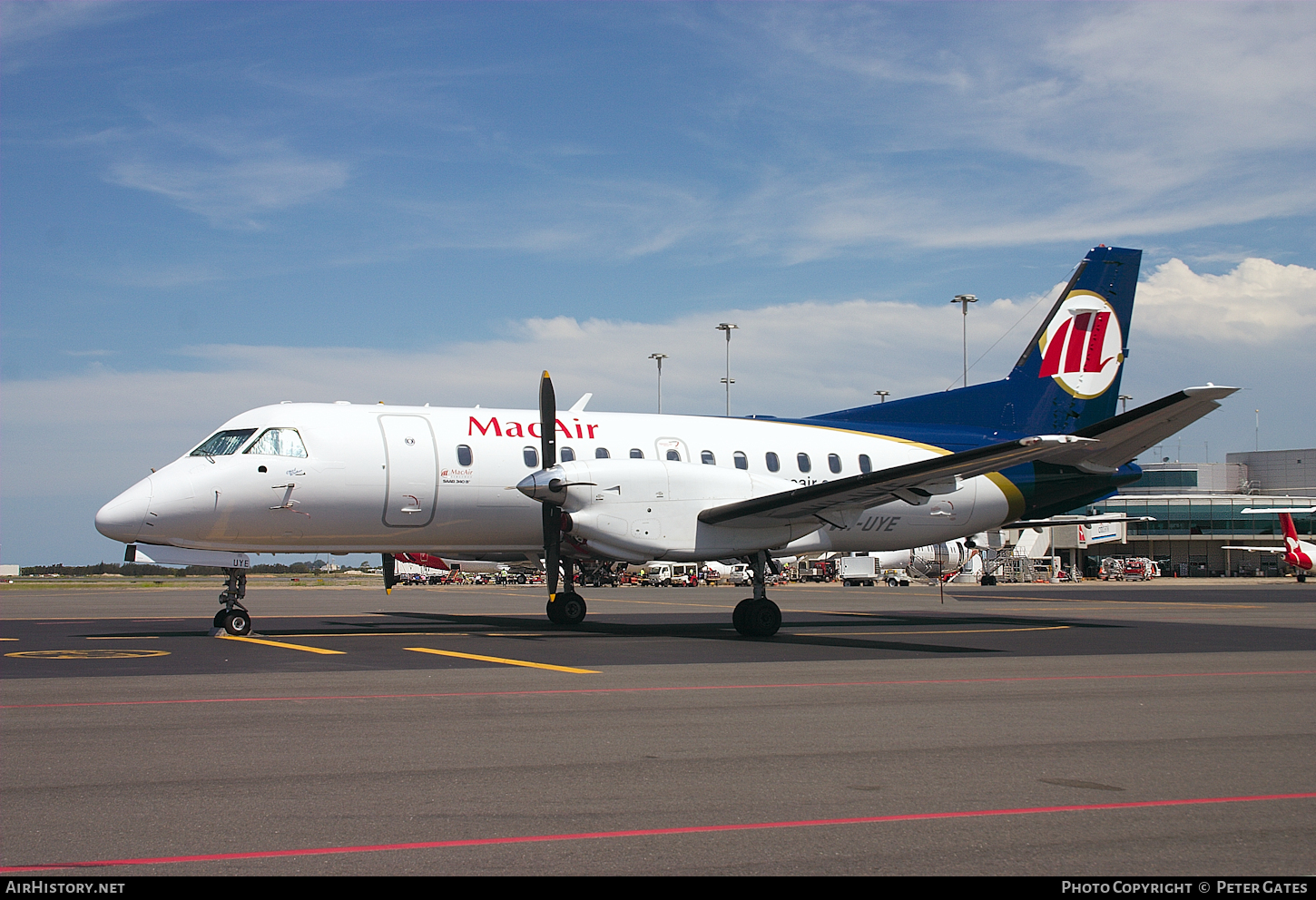 Aircraft Photo of VH-UYE | Saab 340B | MacAir Airlines | AirHistory.net #67159