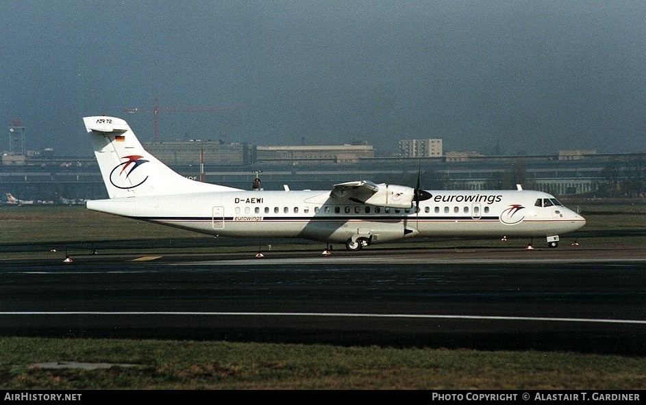 Aircraft Photo of D-AEWI | ATR ATR-72-212 | Eurowings | AirHistory.net #67162
