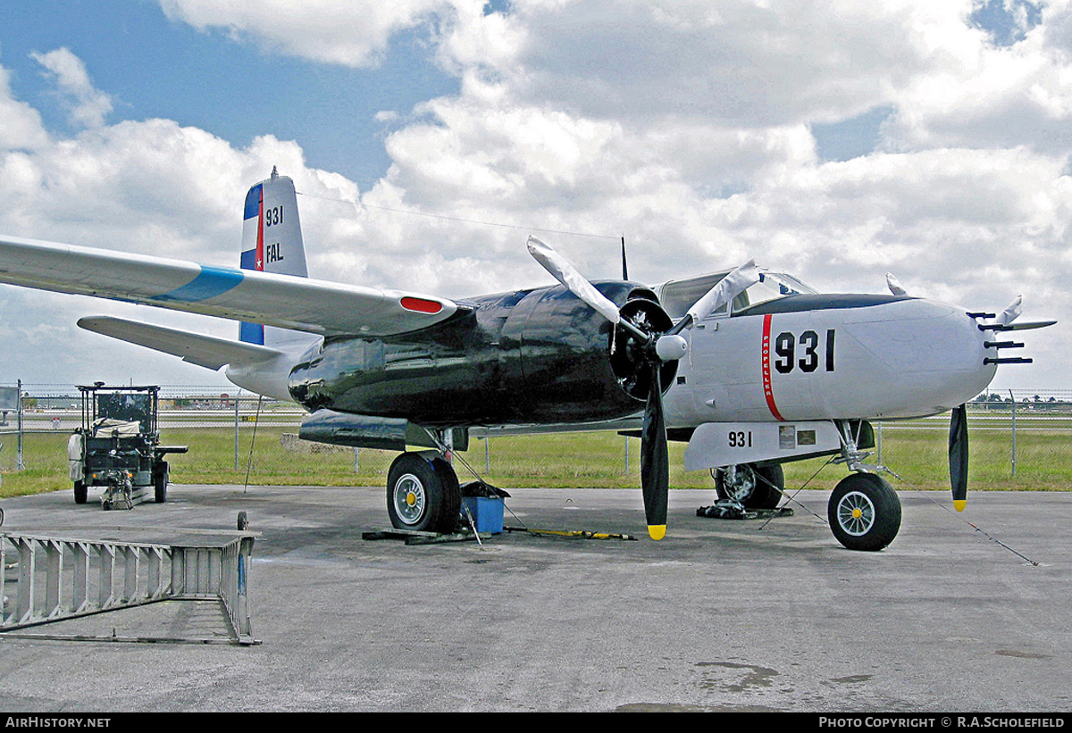 Aircraft Photo of 931 | Douglas B-26C Invader | Cuba - Air Force | AirHistory.net #67172
