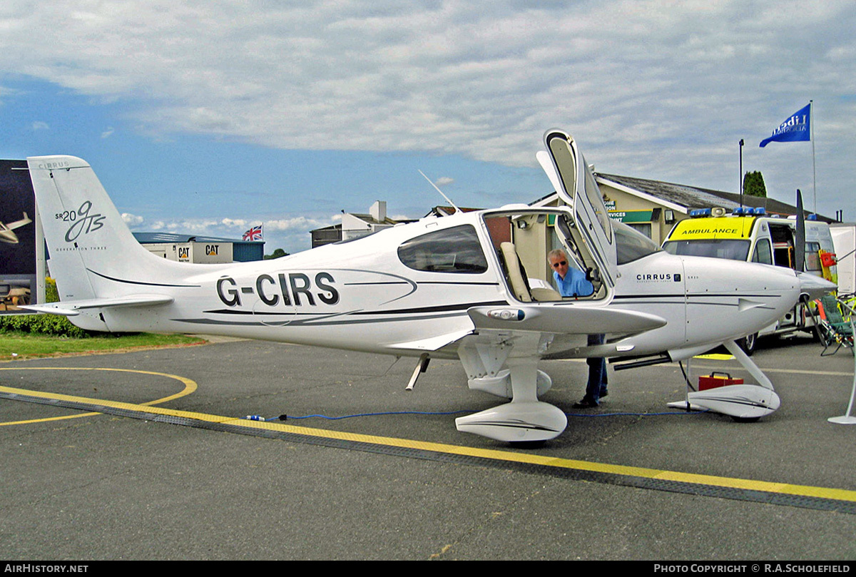 Aircraft Photo of G-CIRS | Cirrus SR-20 G3-GTS | AirHistory.net #67177