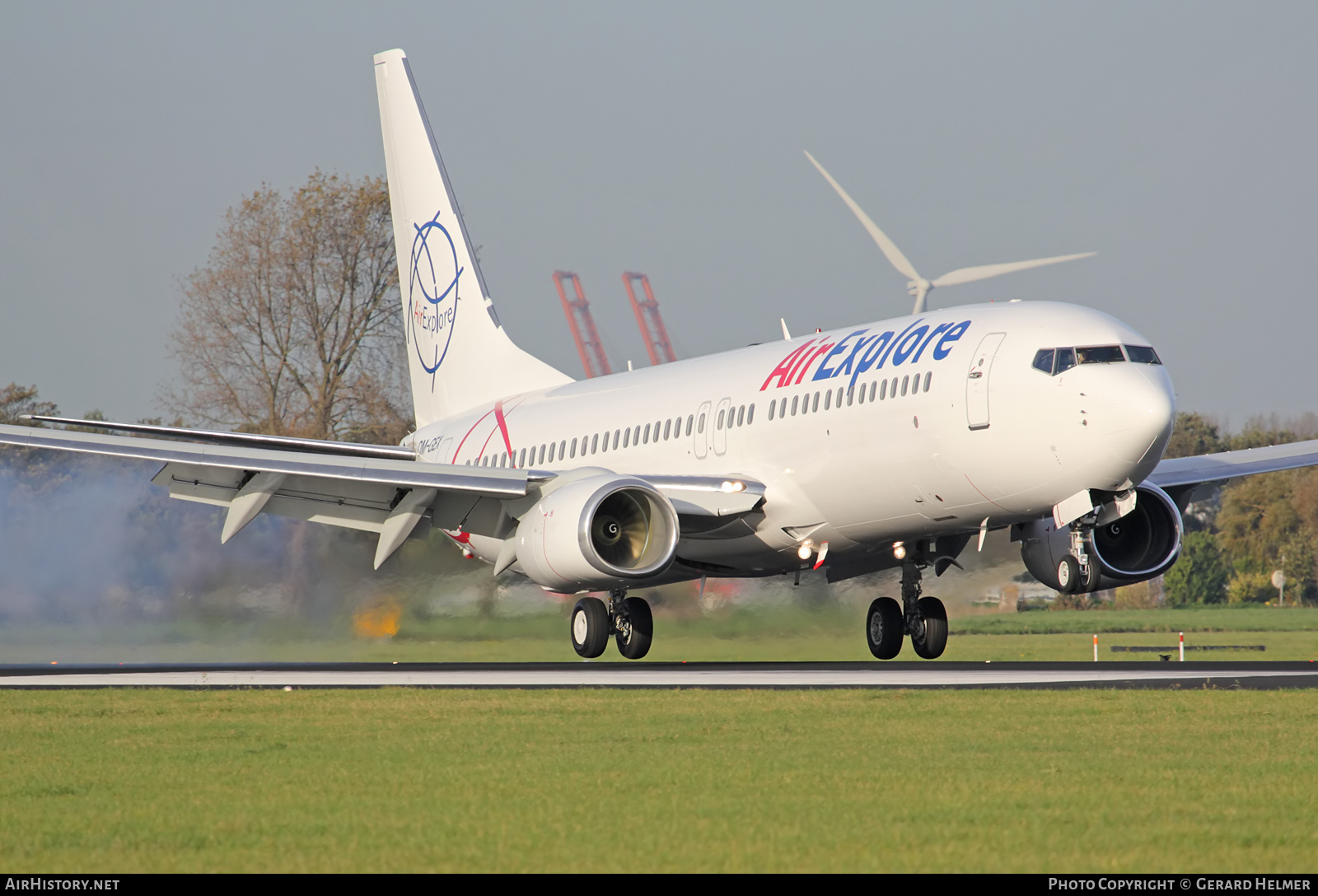 Aircraft Photo of OM-GEX | Boeing 737-8AS | AirExplore - Axe | AirHistory.net #67179