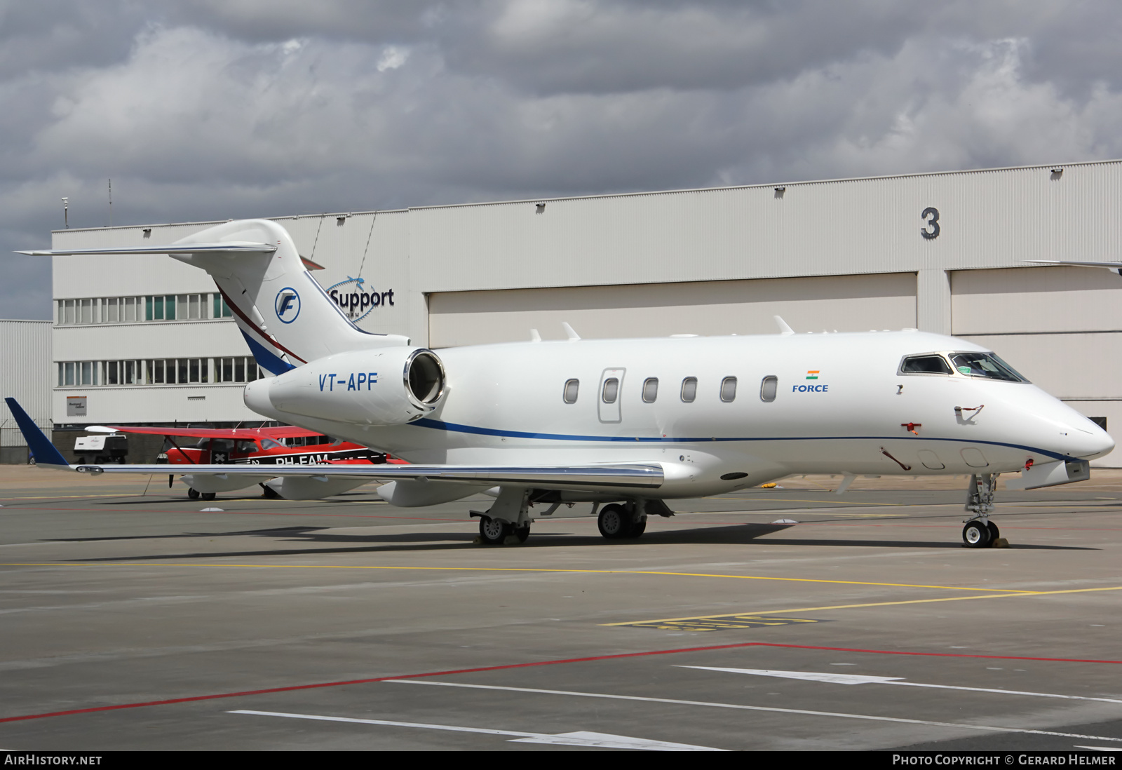 Aircraft Photo of VT-APF | Bombardier Challenger 300 (BD-100-1A10) | Force Motors | AirHistory.net #67195