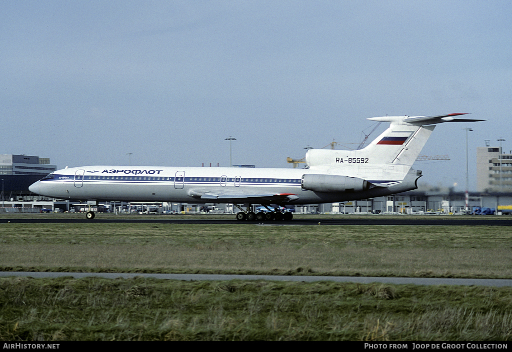 Aircraft Photo of RA-85592 | Tupolev Tu-154B-2 | Aeroflot | AirHistory.net #67198