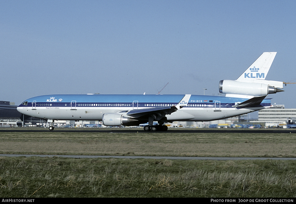 Aircraft Photo of PH-KCE | McDonnell Douglas MD-11 | KLM - Royal Dutch Airlines | AirHistory.net #67201