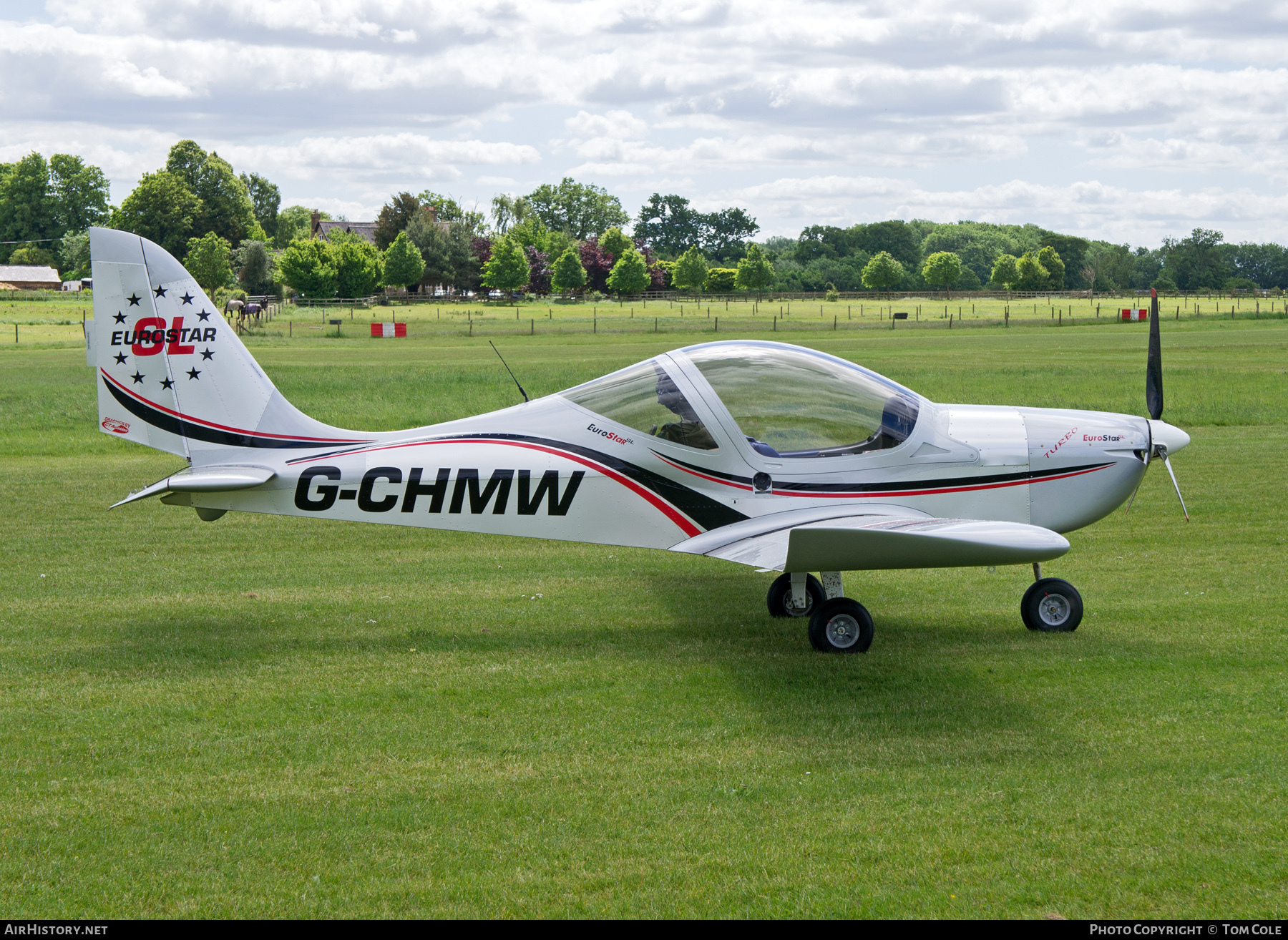 Aircraft Photo of G-CHMW | Evektor-Aerotechnik EV-97 EuroStar SL Turbo | AirHistory.net #67217